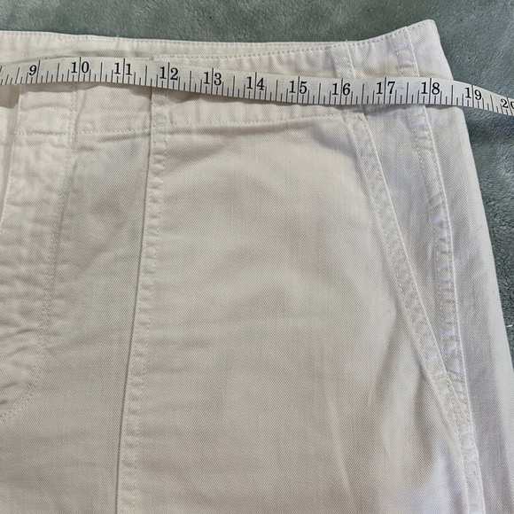 Madewell Women's Straight Leg Jeans - Cream size 31 style #NV175 SU25 - Picture 4 of 11